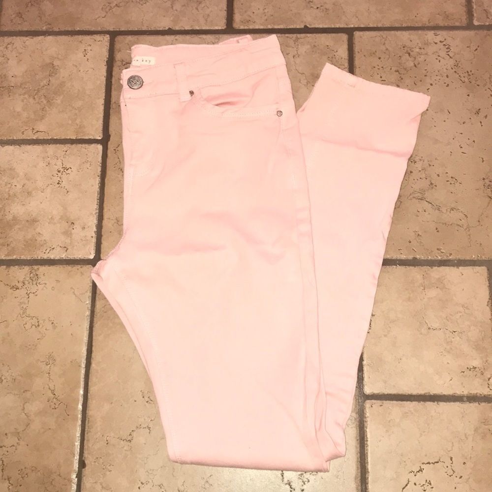 (5/$25) Copper Key pink Skinny Jeans